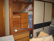 遺品整理前